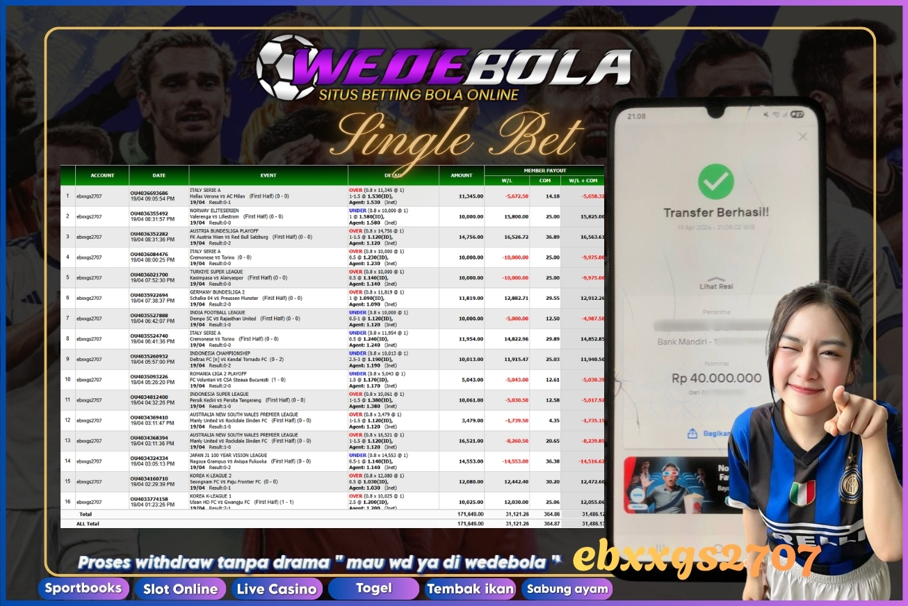 single bet